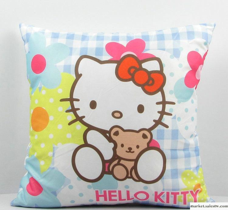 供應動漫周邊 hello kitty 動漫抱枕靠枕靠墊 kitty抱枕E工廠,批發,進口,代購