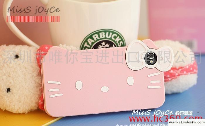 硅膠 Hello Kitty iphone 4 4s 外殼 立體 蝴蝶結 硅膠套 手機套工廠,批發,進口,代購
