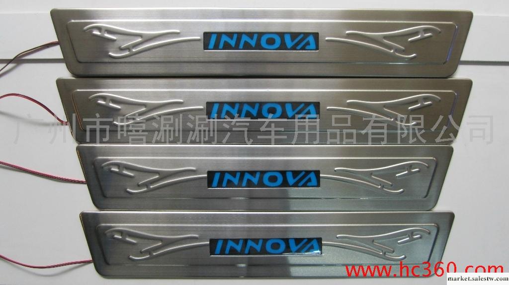 供應豐田INNOVA迎賓踏板  門檻條 LED燈工廠,批發,進口,代購