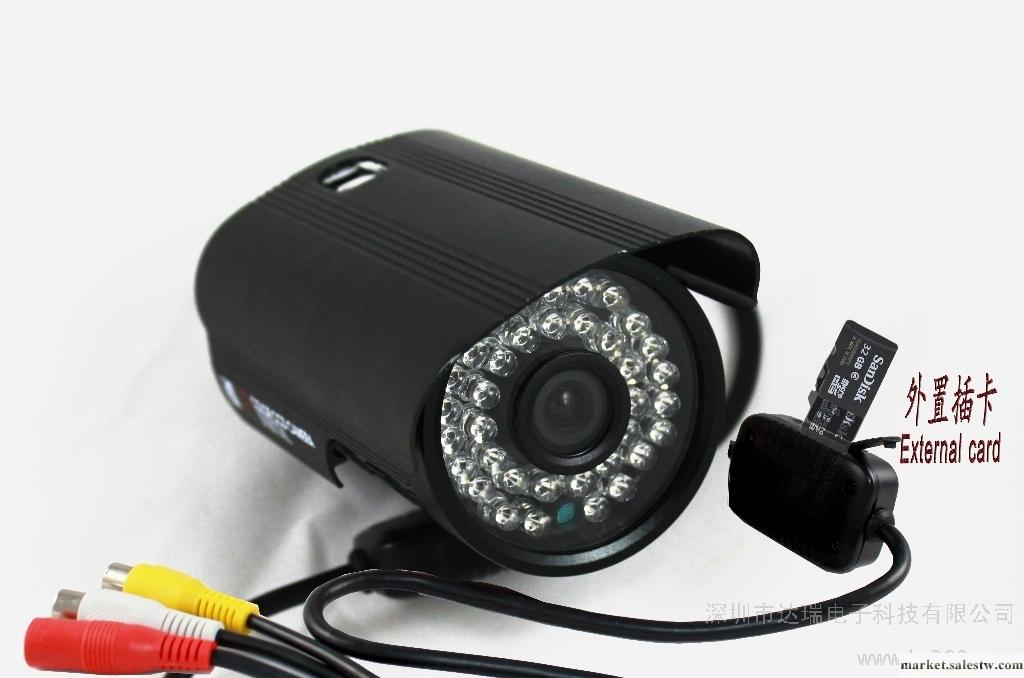 供應華瑞安防T_913TV_OUT 36燈 外置插卡監控攝像機，插卡監控工廠,批發,進口,代購