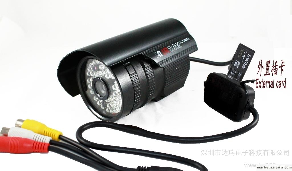 供應華瑞安防T_915TV_OUT 48燈外置插卡監控攝像機，監控設備，插卡監控工廠,批發,進口,代購