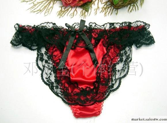 新款蕾絲丁褲 蕾絲情趣內衣 三點式 T褲 薄紗透明情趣內衣工廠,批發,進口,代購