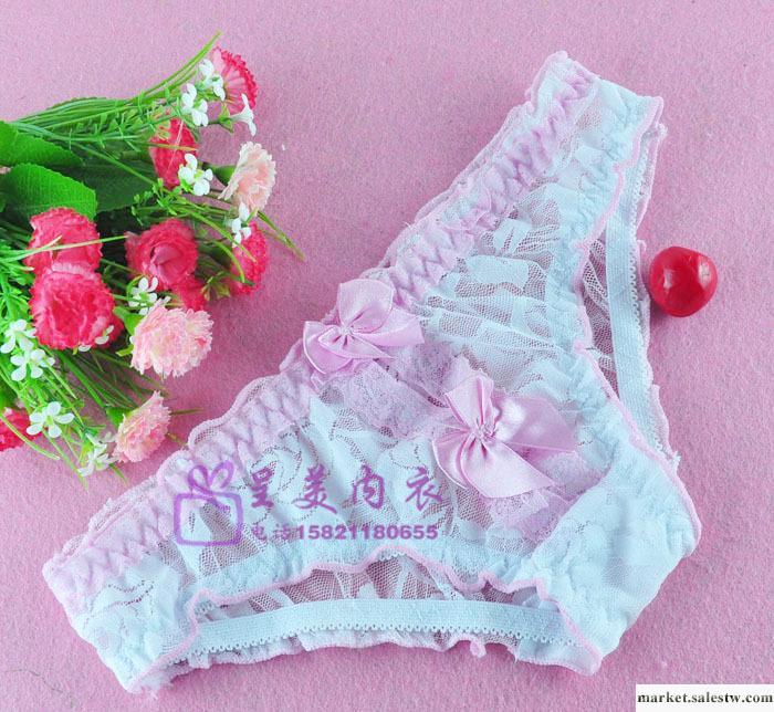 批發外貿日單情趣女士內褲 開縫蝴蝶結性感內褲  8058#工廠,批發,進口,代購