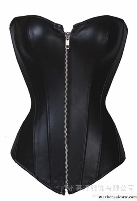 供應批發悅色2230情趣歐式束腰PU皮款束身衣宮廷收腹內衣性感塑身馬甲工廠,批發,進口,代購