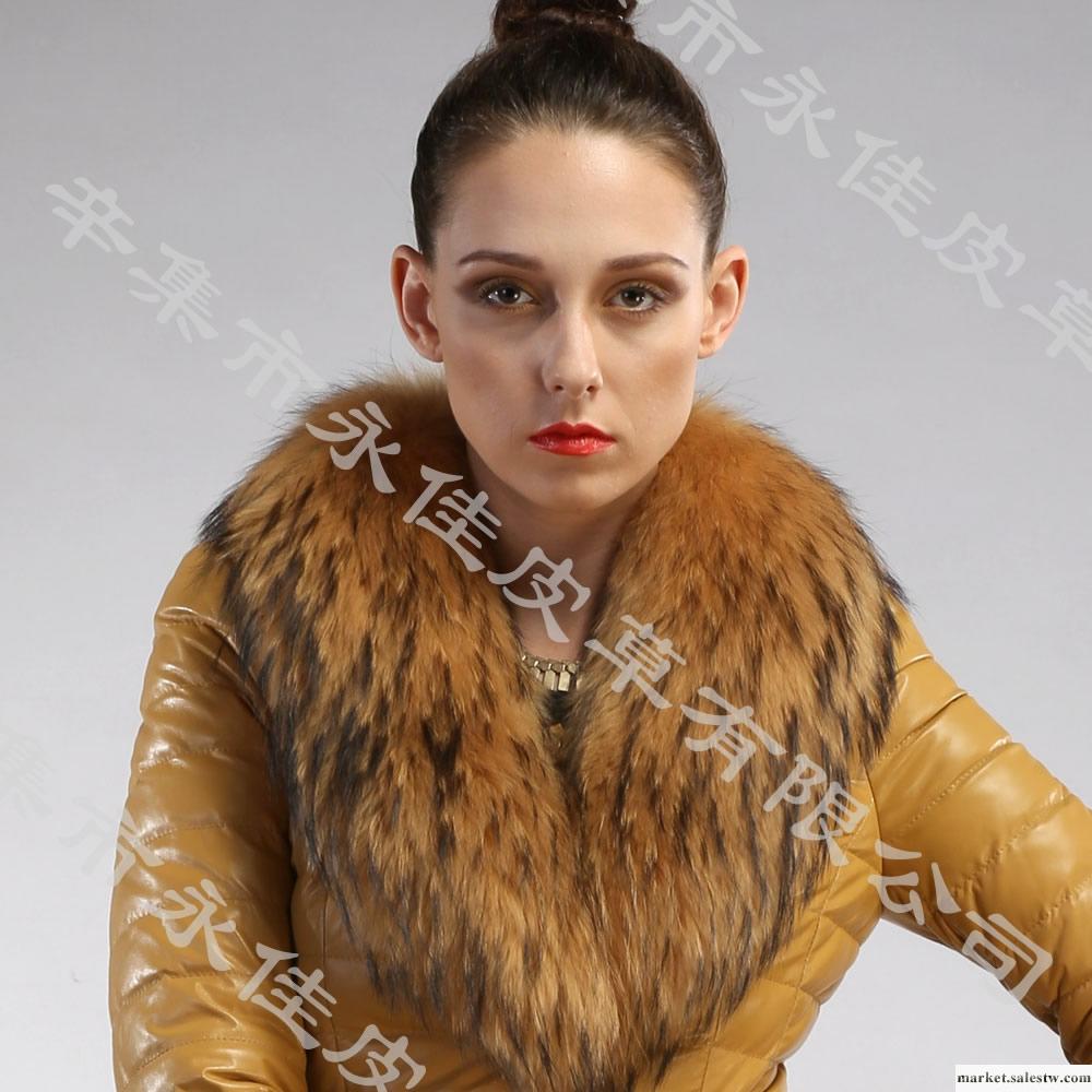 供應永佳皮草各類狐貍、貉子毛領帽條 裘皮制品 真皮皮衣 皮毛一體 貂皮大衣 水貂工廠,批發,進口,代購