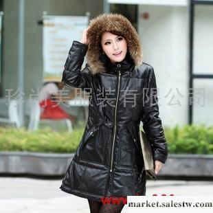 供應皮衣 奧丹伊 皮衣女長款新款冬裝 真皮羽絨女長款外套 海寧皮衣 大碼女工廠,批發,進口,代購