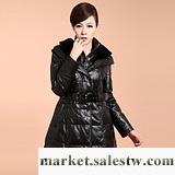 2011秋冬新款時裝周發布款 綿羊皮真皮羽絨皮衣 女士皮衣工廠,批發,進口,代購