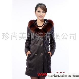 供應皮衣 奧丹伊 2011新款冬裝真皮皮衣 女 海寧皮衣 長款皮絲綿工廠,批發,進口,代購
