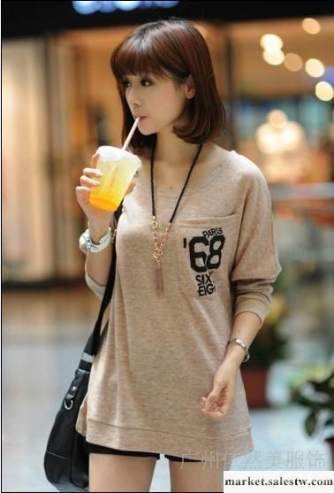 供應沖冠特價促銷女裝、網店服裝貨源、韓版蝙蝠袖T恤工廠,批發,進口,代購
