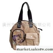 供應【廠家直銷】供應帆布袋 帆布燙印手提休閒袋 韓版休閒袋批發・進口・工廠・代買・代購
