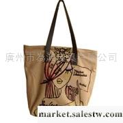 供應【廠家直銷】供應帆布休閒袋 帆布燙印手提休閒袋 韓版休閒袋工廠,批發,進口,代購