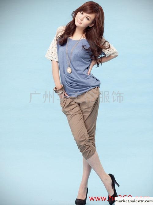 供應華美倫服飾A111208完美腿型 個性百搭 時尚中褲工廠,批發,進口,代購