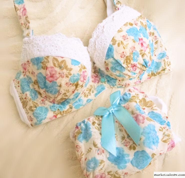 供應日系少女內衣套裝 可愛蕾絲蝴蝶結內衣套裝工廠,批發,進口,代購