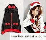VIVI秋裝新款學生裝日系2011少女休閑可愛蝴蝶結帽開衫衛衣外套《批發4元>工廠,批發,進口,代購