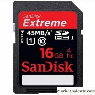 供應SanDisk class10 16G SDHC SD SD內存卡工廠,批發,進口,代購