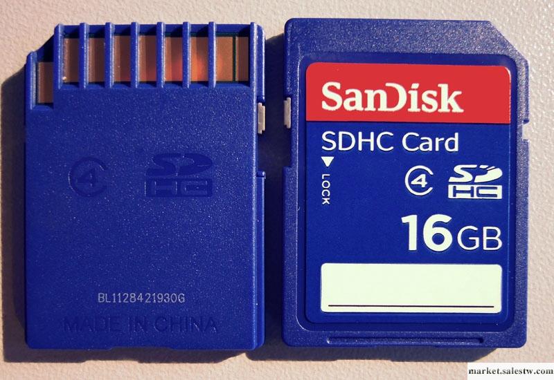 供應晟碟Sandisk工版SD Sandisk 16G SD卡工廠,批發,進口,代購