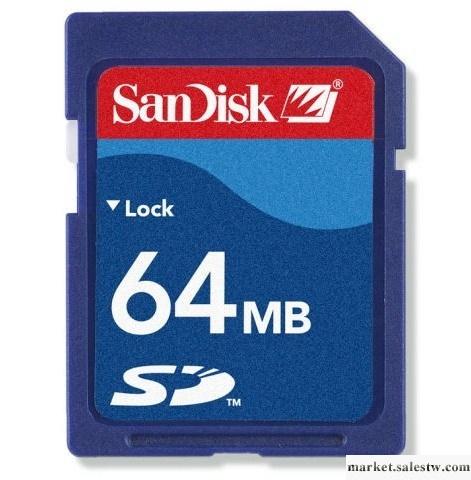 供應 SanDisk廣告機用SD SANDISK 64M工廠,批發,進口,代購