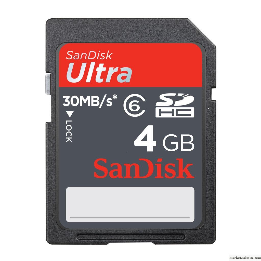 供應晟碟Sandisk Ultra 4G SD工廠,批發,進口,代購