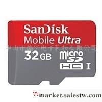 供應閃迪 Sandisk 32G TF卡 Class6 高速手機內存卡工廠,批發,進口,代購