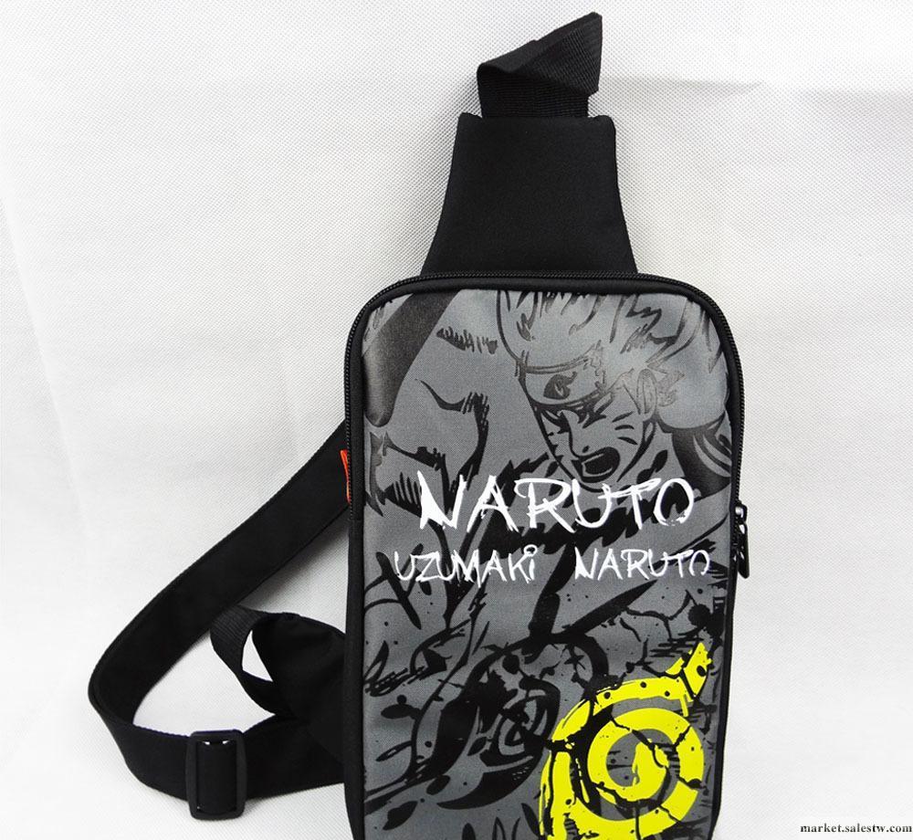 廠家直供 動漫周邊 尼龍 單肩包,火影忍者木葉圖案工廠,批發,進口,代購