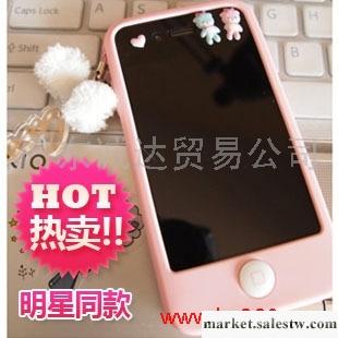 供應  手機配件iphone4 4S手機殼硅膠套 蘋果4S手機保護套外殼 配件工廠,批發,進口,代購