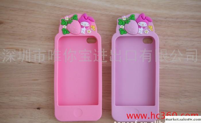 日本 美樂蒂 melody iPhone 4 硅膠套 外殼 保護套 手機配件工廠,批發,進口,代購
