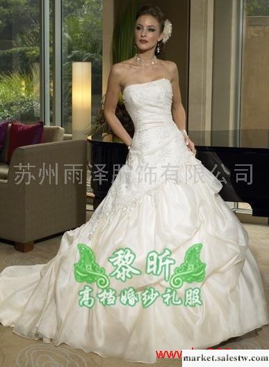 供應黎昕001供應抹胸婚紗禮服工廠,批發,進口,代購