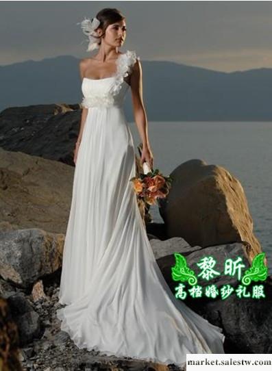 供應黎昕高檔婚紗禮服HS0164供應高檔雪紡禮服，拖尾禮服工廠,批發,進口,代購