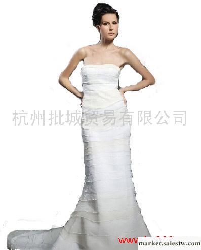 供應XL11010976 露肩 修身 禮服 白色工廠,批發,進口,代購
