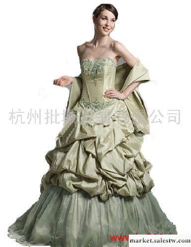 供應XL11010975露肩 多層裙擺 禮服工廠,批發,進口,代購