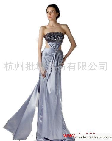 供應XL11010955 露肩 亮片裝飾 禮服 灰色工廠,批發,進口,代購