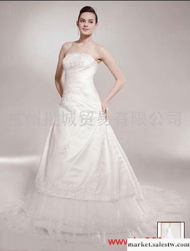 供應XL11010984 單肩 多層裙擺 禮服 白色工廠,批發,進口,代購