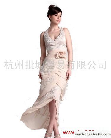 供應XL11010958 深V 花形圖案 禮服工廠,批發,進口,代購