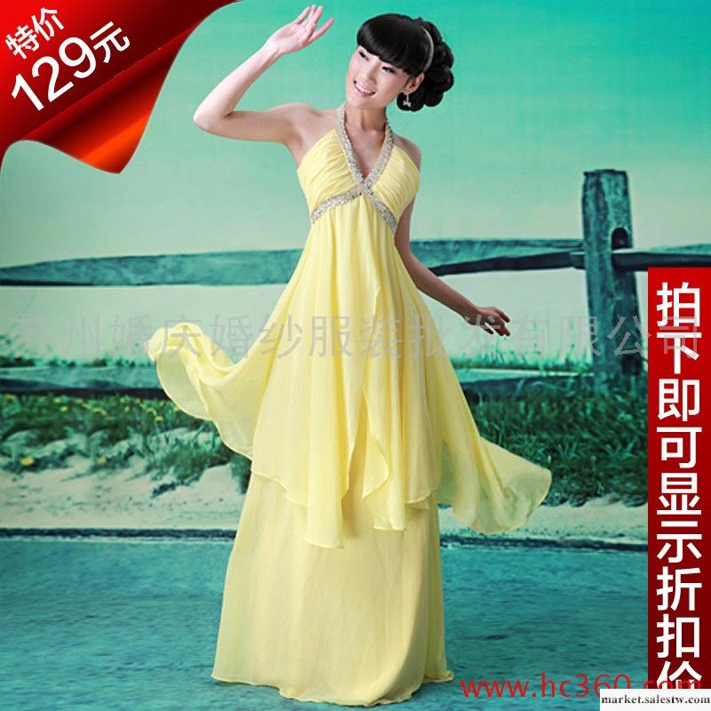名門新娘婚紗 演出服 合唱服 新款2012 晚禮服 結婚 敬酒禮服 797工廠,批發,進口,代購