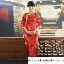 供應名門新娘婚紗禮服 旗袍結婚 敬酒服 旗袍冬裝 時尚 夾棉旗袍 605工廠,批發,進口,代購