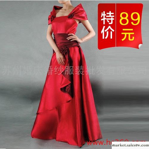 名門新娘婚紗禮服 結婚 晚禮服 伴娘 紅色 敬酒服 時尚 新娘裝03工廠,批發,進口,代購