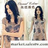 供應2012夏裝新款永恒顏色女裝品牌專柜正品禮服 高端蕾絲修身連衣工廠,批發,進口,代購