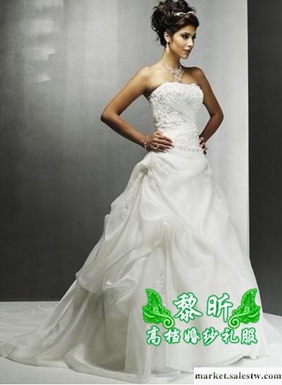 供應黎昕高檔婚紗禮服供應高檔婚紗禮服 抹胸拖尾婚紗工廠,批發,進口,代購