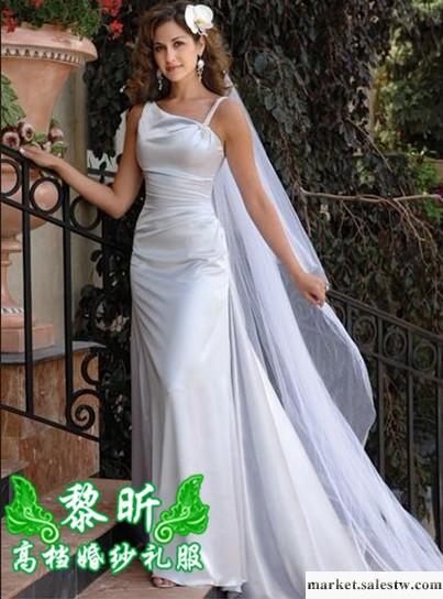 供應黎昕高檔婚紗禮服，HS0081婚紗,拖尾婚紗2012新款工廠,批發,進口,代購