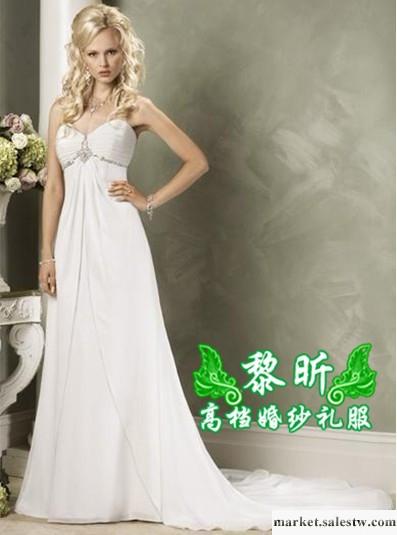 供應黎昕婚紗禮服HS0064婚紗、禮服，修身拖尾婚紗禮服工廠,批發,進口,代購