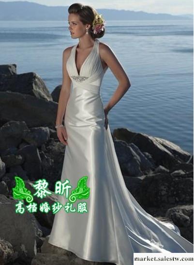 供應黎昕高檔婚紗禮服HS0195供應高檔雪紡晚禮服 敬酒禮服工廠,批發,進口,代購