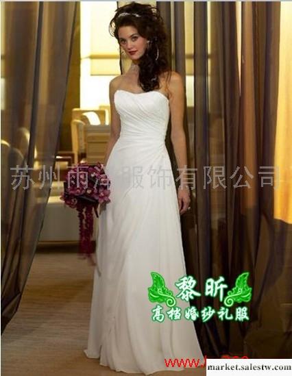 供應黎昕婚紗禮服，WLF0008晚禮服婚紗，雪紡抹胸晚禮服，2012最新款工廠,批發,進口,代購