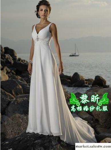 供應黎昕高檔婚紗禮服HS0170供應高檔雪紡禮服 拖尾晚禮服工廠,批發,進口,代購