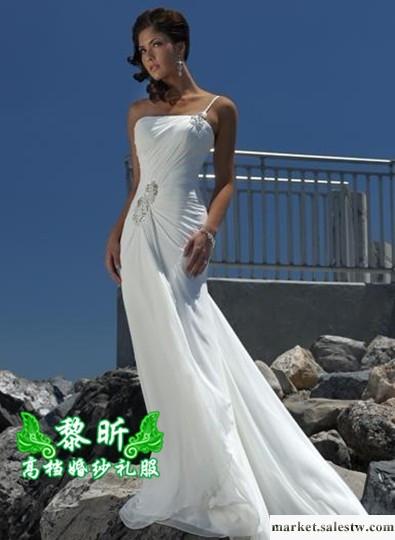 供應黎昕高檔婚紗禮服HS0192供應高檔雪紡晚禮服 敬酒禮服工廠,批發,進口,代購