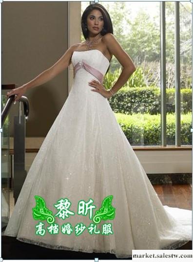 供應黎昕婚紗禮服，HS0004婚紗，蕾絲婚紗，2012最新款批發・進口・工廠・代買・代購