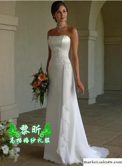 供應黎昕高檔婚紗禮服HS0120供應高檔婚紗禮服 雪紡拖尾禮服工廠,批發,進口,代購