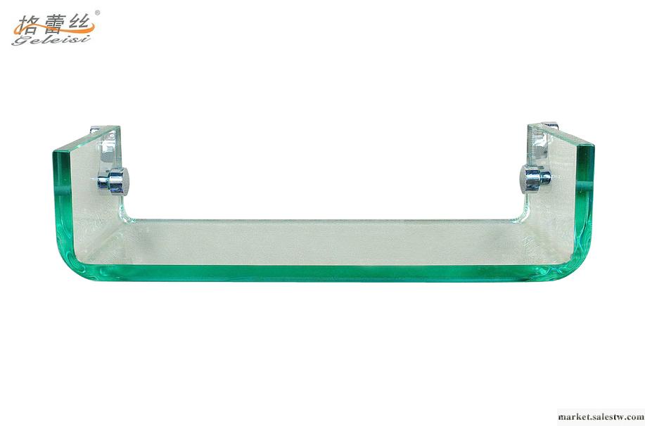 【廠家直銷】翡翠 玻璃置物架 衛生間浴室五金 淋浴掛件工廠,批發,進口,代購