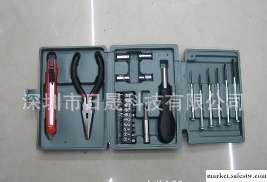 25PC工具組合 工具套裝 家庭工具箱 家用工具盒 工具組套 五金工廠,批發,進口,代購