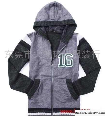 供應秋冬時尚爆款拼色韓版男裝毛衣 圓領休閑男式毛衣批發工廠,批發,進口,代購