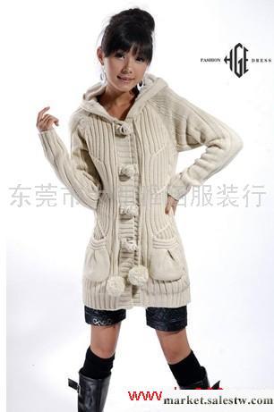 供應秋冬韓版女裝 長款開衫女式毛衣 百搭毛衣(圖)工廠,批發,進口,代購